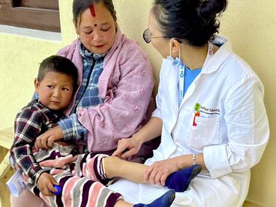 Prise en charge mtc humanitaire Népal 2026